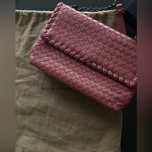 Bottega Veneta Olimpia Bag Dusty Rose
